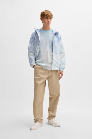 Suéter BOSS Relaxed Fit Con Diseño de Nubes y Monogramas de la Doble B