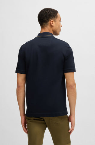 Polo Porsche x BOSS de algodón elástico Regular fit