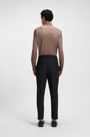 Camisa BOSS Performance Slim Fit en Tejido elástico