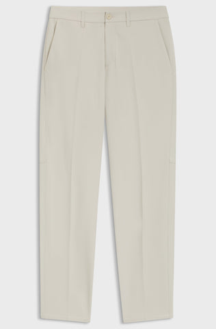 Pantalón BOSS Slim Fit Commuter en Tejido Técnico Stretch - Beige