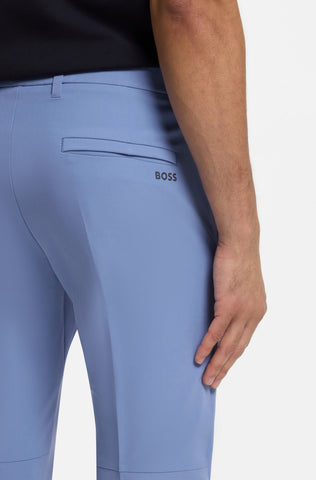 Pantalón BOSS T_Commuter Slim Fit  con Tejido Elástico - Azul Claro