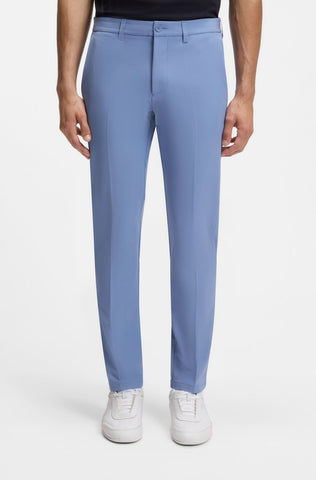 Pantalón BOSS T_Commuter Slim Fit  con Tejido Elástico - Azul Claro