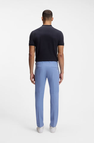 Pantalón BOSS T_Commuter Slim Fit  con Tejido Elástico - Azul Claro