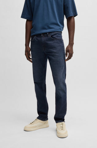Jeans Boss Delaware slim fit en denim azul oscuro