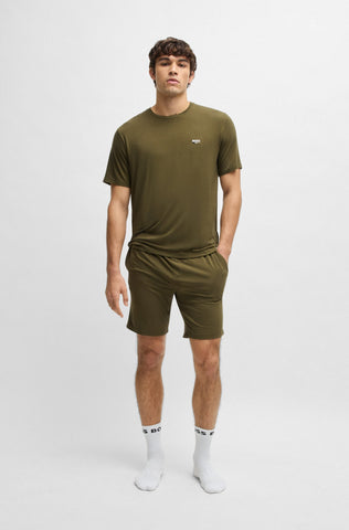 Set Pyjama BOSS Sueter + Pantalón en caja de regalo de jersey de bambú con stretch