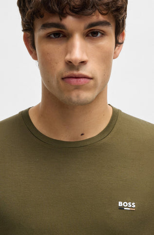 Set Pyjama BOSS Sueter + Pantalón en caja de regalo de jersey de bambú con stretch