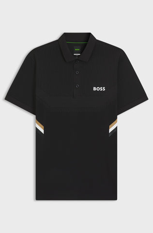 Polo BOSS Active con Control de Humedad Dry Slim Fit