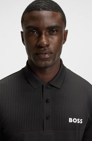 Polo BOSS Active con Control de Humedad Dry Slim Fit