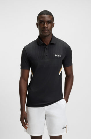 Polo BOSS Active con Control de Humedad Dry Slim Fit
