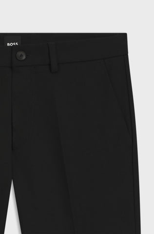 Pantalón BOSS en mezcla de algodón elástico tipo Chinos Slim Fit