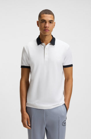Polo BOSS Golf con Control de Humedad y Stretch Regular Fit