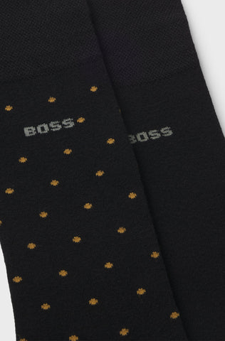 Paquete de dos Medias de Vestir BOSS Bambo