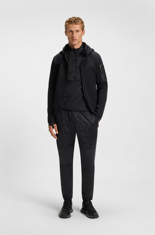 Jogger BOSS Active Performance Regular fit con stretch Graphic Print