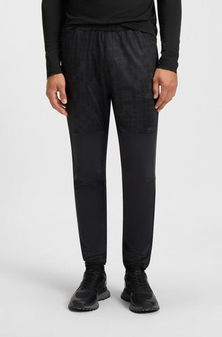 Jogger BOSS Active Performance Regular fit con stretch Graphic Print