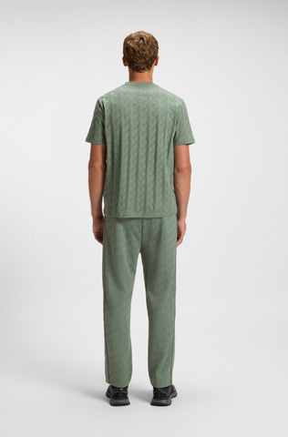 T-Shirt BOSS Relaxed Fit en Jacquard