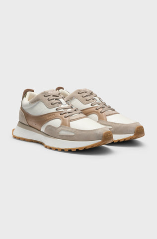 Tenis BOSS Trainers Jonah Suede tumbled leather