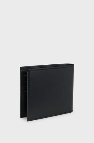 Billetera BOSS en piel Con Logo de metal
