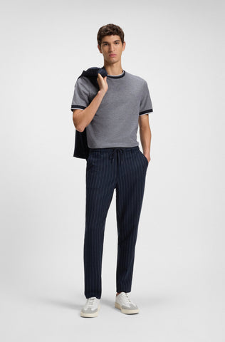 T-Shirt BOSS Regular fit de algodón en Piqué