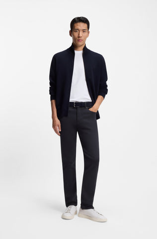 Pantalón BOSS Hombre Azul Marino Slim Fit en Mezcla Técnica