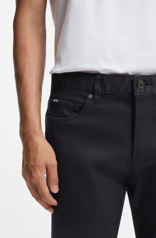 Pantalón BOSS Hombre Azul Marino Slim Fit en Mezcla Técnica
