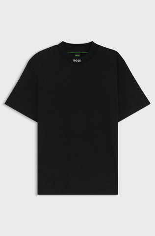 T-Shirt BOSS Relaxed-fit con Logo en el Cuello