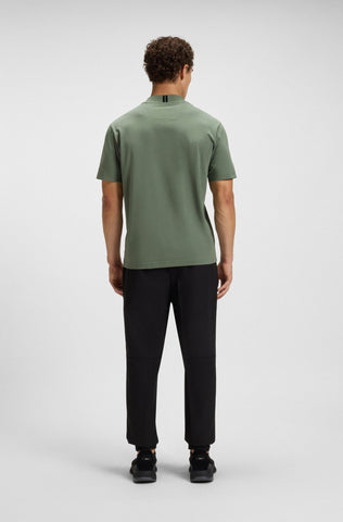 T-Shirt BOSS Relaxed-fit con Logo en el Cuello