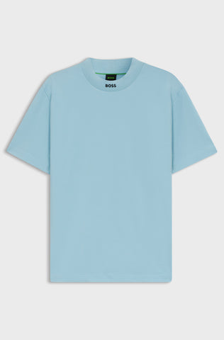 T-Shirt BOSS Relaxed-fit con Logo en el Cuello