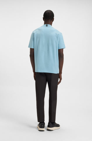 T-Shirt BOSS Relaxed-fit con Logo en el Cuello