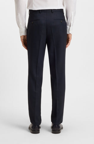 Traje BOSS Dos Piezas de Vestir Regular fit Micro Estampado con stretch