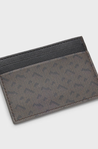 Tarjetero BOSS en piel sintética Con Monograma