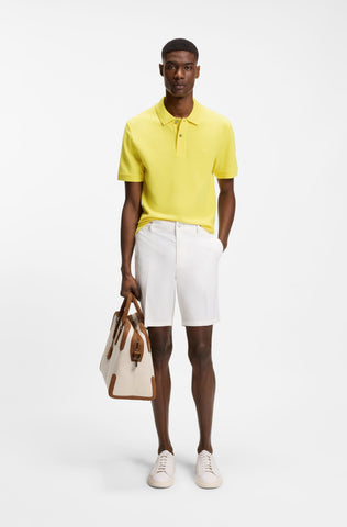 Polo BOSS Pallas Hombre Amarillo en Algodón Piqué Regular Fit (Copy)