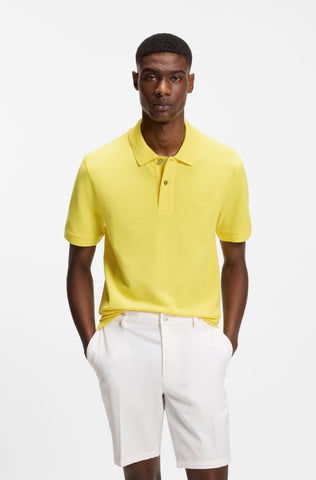 Polo BOSS Pallas Hombre Amarillo en Algodón Piqué Regular Fit (Copy)