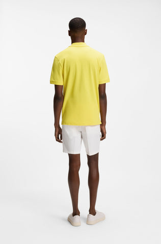 Polo BOSS Pallas Hombre Amarillo en Algodón Piqué Regular Fit (Copy)