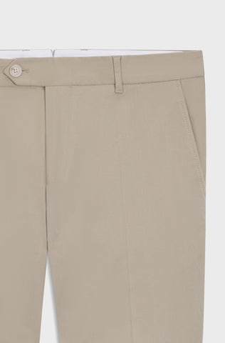Pantalón BOSS Casual Slim Fit de algodón con Stretch.