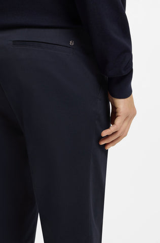 Pantalón BOSS Casual Slim Fit de algodón con Stretch