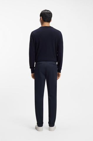 Pantalón BOSS Casual Slim Fit de algodón con Stretch