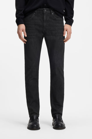 Jeans BOSS Delaware slim fit en denim resistente a las arrugas gris