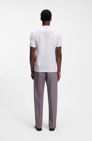 T Shirt BOSS Regular Fit con Diseño Tonal Jacquard para Hombre