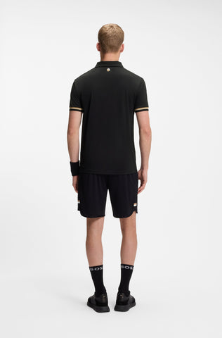 Polo BOSS PL_TOC Serve 2 Slim Fit - Negro