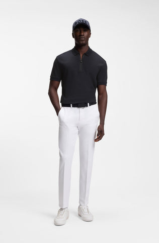 Polo BOSS PL_Terrace Zip Regular Fit - Negro