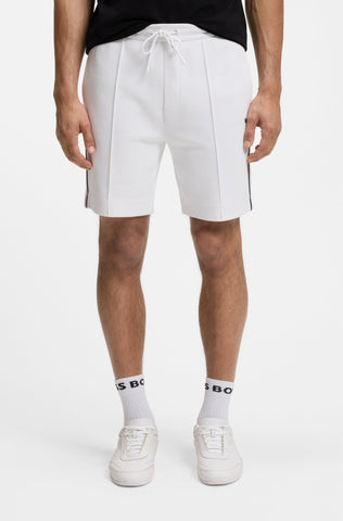 Pantalon corto BOSS JT_Join Headlo Regular Fit - Blanco