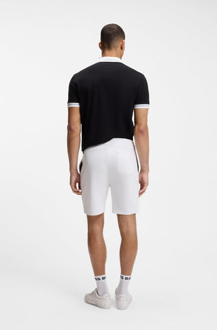 Pantalon corto BOSS JT_Join Headlo Regular Fit - Blanco