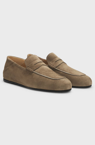 Mocasines BOSS BY BECKHAM penny in suede
