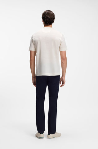 T-shirt BOSS x Aston Martin C-Thompson 180 de Algodón Jacquard – Blanco