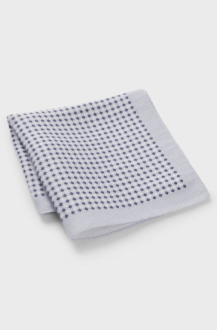Pañuelo de bolsillo BOSS BY BECKHAM de lino y algodón
