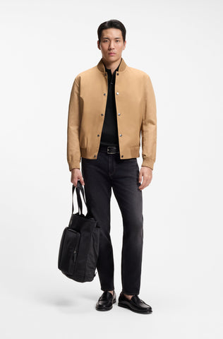 Polo BOSS H-Phillipson 195 de Algodón Mercerizado – Negro