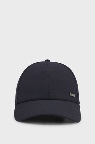 Gorra BOSS Zed-Performance-CW de Lana Virgen – Azul Oscuro