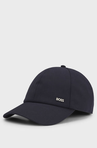 Gorra BOSS Zed-Performance-CW de Lana Virgen – Azul Oscuro