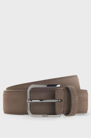 Correa BOSS ONE Madison-B1 de Gamuza – Beige