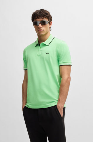 Polo Shirt BOSS en Algodón con stretch Paul Slim fit
